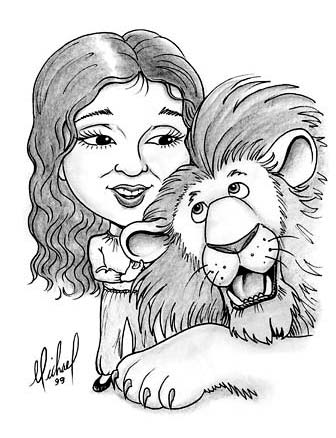 5 minute party caricature