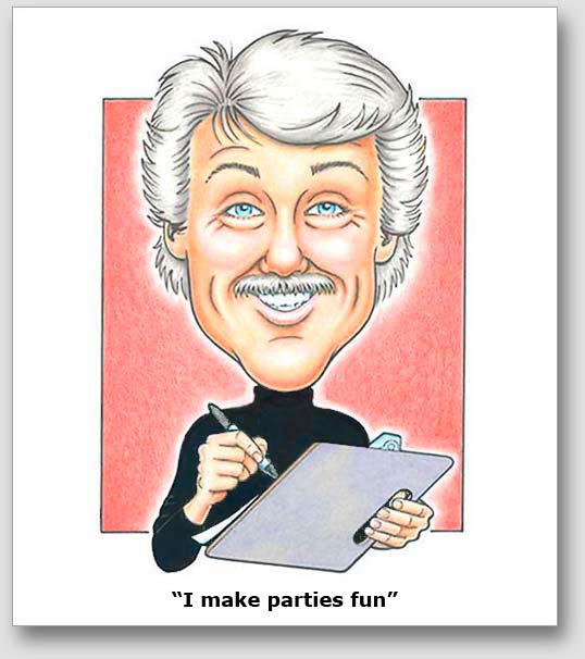 A caricature of the caricaturist ' by himself